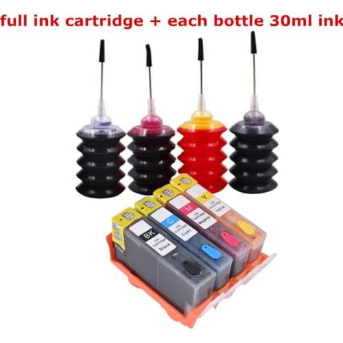 BLOOM compatible For 364 XL Refillable ink Cartridge for HP Photosmart B209a B209c B210a B210c B210d 3070A 3520 3522/3524 4620