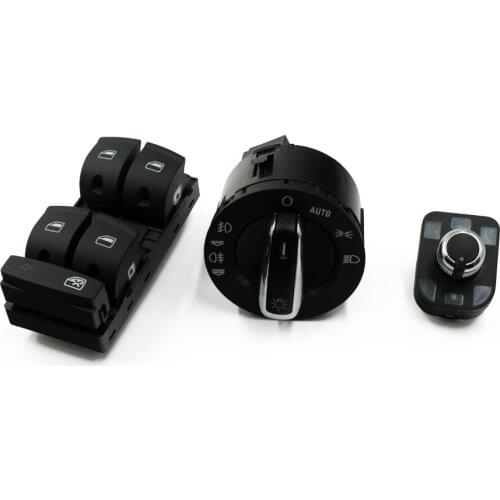 Window Headlight Mirror Switch Control Button For AUDI A6 S6 C6 RS6 A6 Allroad Quattro A3 Q74F0 959 851 4F1 941 431E 4F0959565