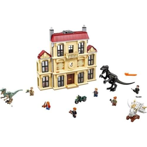 Jurassic Park World 2 Dinosaur 10928 Lockwood Estate Compatible with 75930 Building Block Toys Gifts for Children