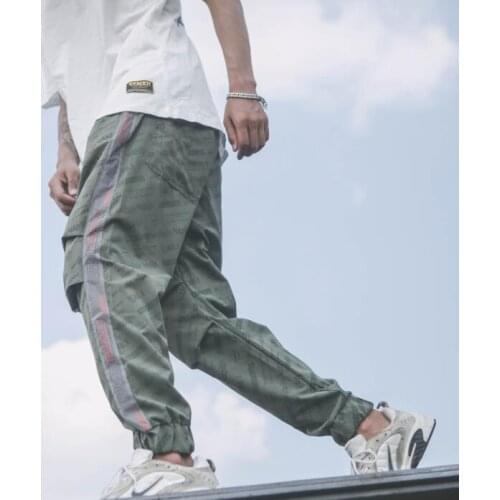 Casual personality trousers mens pants loose harem pant mens feet trousers fashion High quality pantalon homme street novelty
