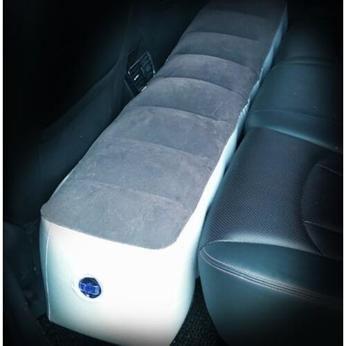 Inflatable Car Bed Mattress Camping Outdoor Back Seat Durable Auto Cushion Gap Pad For Car Travel Air Bed Car Accessories