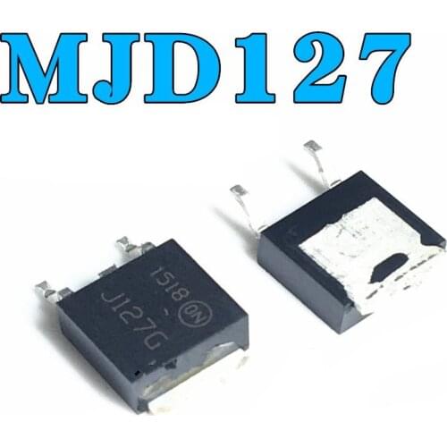 Brand new MJD127G J127G TIP127 MJD127 SOT-252 TO-252 PNP 10PCS