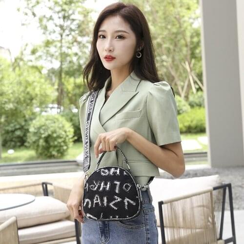 Solid Handbags Simple Versatile Soft PU Leather Shoulder Bags For Ladies Drill Piece Mini Square Bags Wide Shoulder Womens Bags