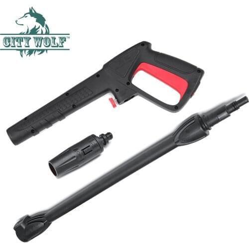 High Pressure Washer Car Wash Spray Water Gun for AR / Black&Deck/ Michelin /Interskol / bosch AQT house garden cleaning