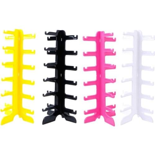 6Pair Sunglasses Eyeglass Glasses Frame Rack Display Stand Organizer Show Holder