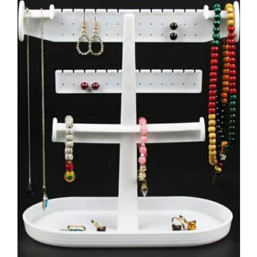 Necklaces High Capacity Shopping Mall Detachable Desktop Stand Storage Jewelry Display Rack Home Organizer Holder