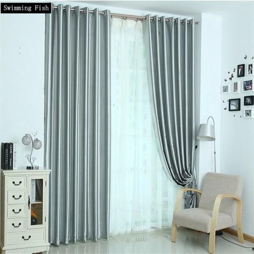 Six Solid Colors Blackout Curtains for the Bedroom,Modern Curtains for Living Room Window Curtains Blinds Custom Made