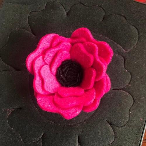 Spiral flower scrapbooking die 15.8mm thick 5.5*6inch SMR-FL0105