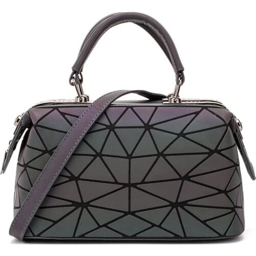 Sac bolsa feminina Handbags for girls women Laser sequins Luminous geometric bag over shoulder crossbody bags for women 2020