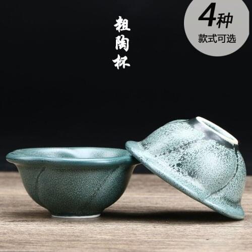 Yixing Warm sand full handmade Kung Fu tea cup purple sand small mouth individual single cup master cup hand painted