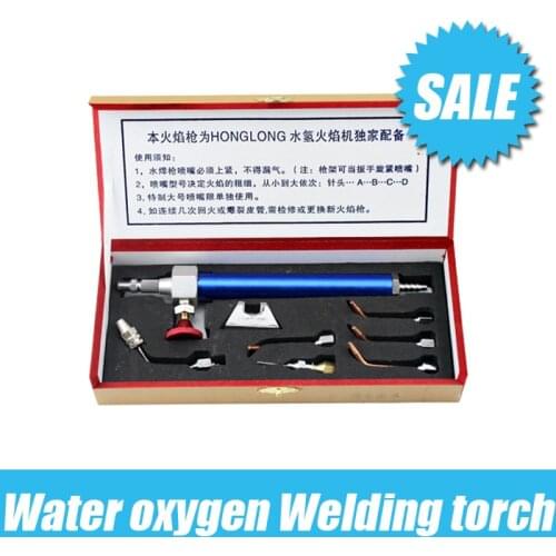 Jewelry Tool Water Oxygen Welding Torch With 5 Tips Jewelry hydrogen Equipment Goldsmiths Tools