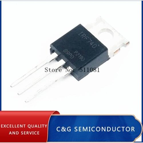 10PCS IRF740PBF TO-220 IRF740