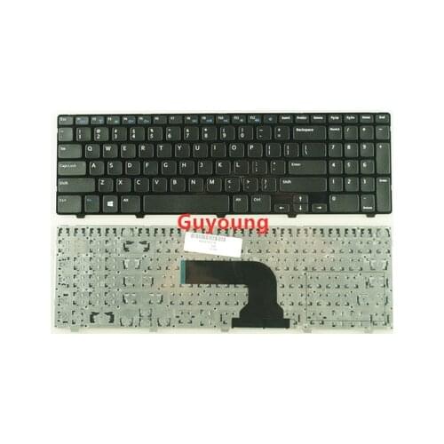 US English Keyboard For Dell Inspiron 15 15R 3521 3537 15R 5421 5521 5537 5535 15-3521 15V-1316 Laptop keyboard black NEW