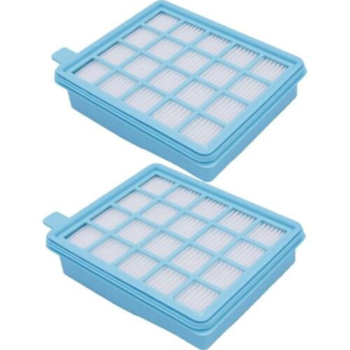 2pcs HEPA Filter replacements for Philips FC8470 FC8471 FC8472 FC8473 FC8474 FC8476 FC8630 FC8635 FC8645 FC9520 FC9521 FC9525