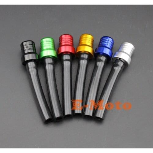 6Pcs Motorcycle ATV Dirt Pit Bike Off Road Gas Fuel Cap Petrol Tank Valve Vent Breather Hose Tube