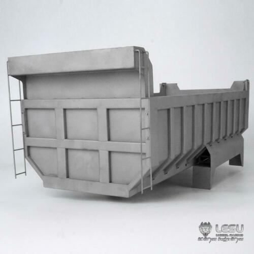 LESU Metal Car Bucket Dumper Box for DIY 1/14 Tmy 8*8 Truck Model Bz Sca TH15077