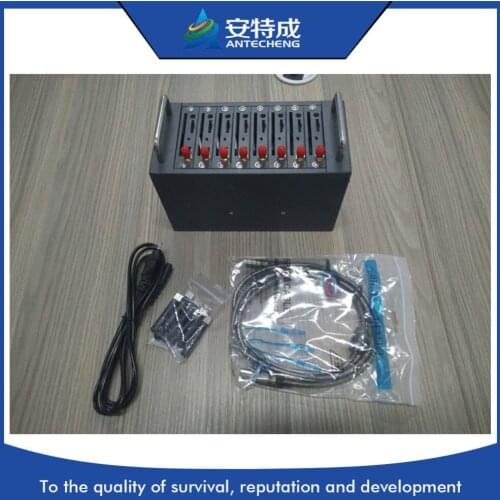 Hot new design WCDMA 3g 8 port modem pool with 900/2100MHz for SMS usb modem pool 8 port provide AT command