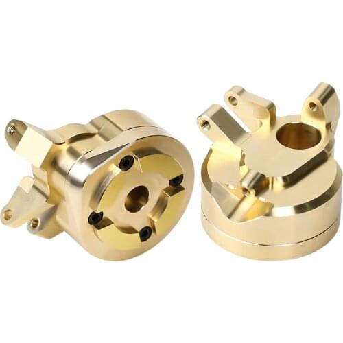 Mini 2x Steering Knuckle 2x Steering Knuckle Cover for SCX10 III, RC Crawler Spare Parts