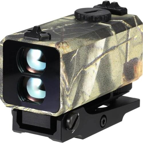 ZIYOUHU Mini Laser Range Finder Mount on Rifle Rangefinder Outdoor Hunting Shooting Distance Speed Measurer 700m Real-time
