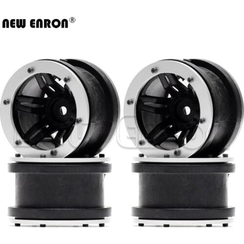 NEW ENRON 2.2" Beadlock Wheel Rim Wheel Hub 4P FOR Traxxas RR10 Wraith TRX-4 KM2 YETI 90020 90048 90056 RC 1:10 Rock Crawler Car