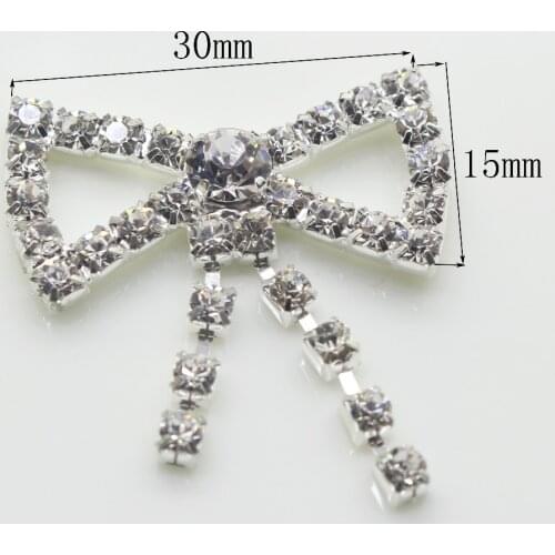 Stunning clear Rhinestone buckle Ribbon slider DIY belts bags shoes wedding invitations decorate hair flower center scrapbooking