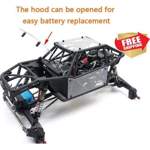 RC radio control car Axial Capra 1.9 UTB AXI03004 clear pc bodyshell guard protection armor option upgrade parts
