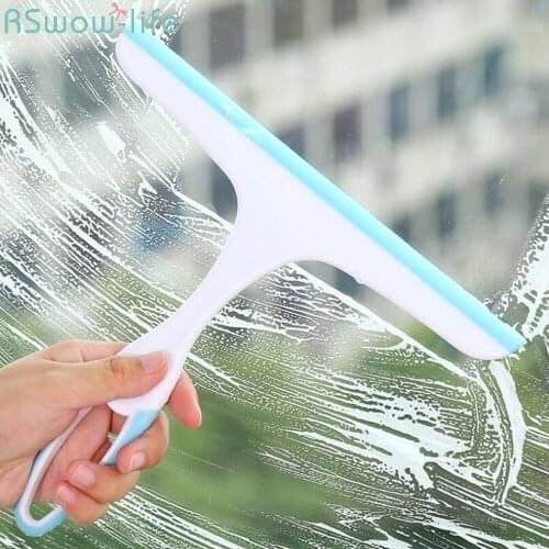 2Pcs Household PP Glassware Multi-function Widening Handle Soft Glass Wiper For Household Cleaning Appliances