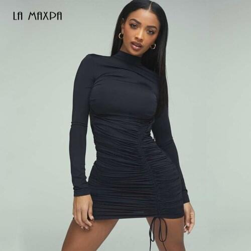 SUE DREAM Black Summer Dresses