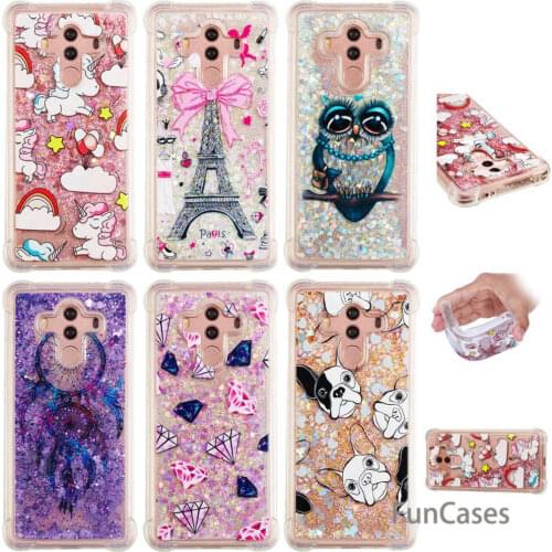 Wind Bell Sparkle Case sFor Celular Huawei Mate 10 Pro Soft Silicone Phone Case Cover Unicorn Case Huawei Ascend Mate 10 Pro