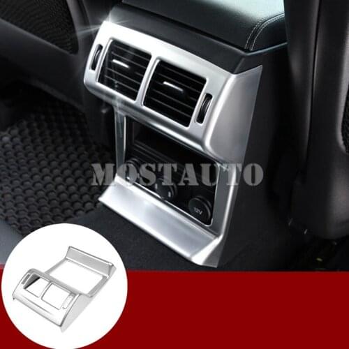 For Jaguar F-Pace X761 Inner Console Rear Air Vent Outlet Cover Trim 2016-2019 1pcs Car Accessories Interior Car Decor Car Trim