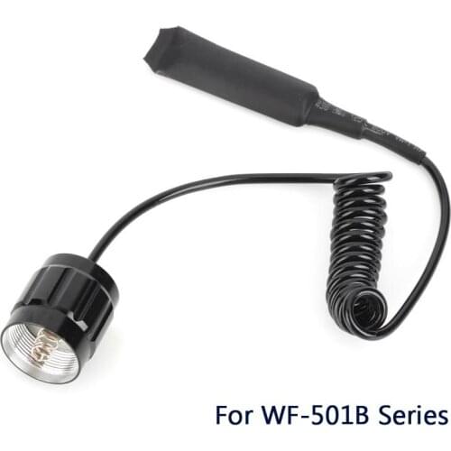 Remote Control Pressure Switch for WF-501B Flashlight Tactical Switch for 501B LED Flashlight Torch Tail Switch
