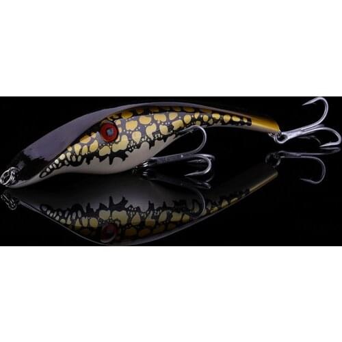 WALK FISH 14cm 43.4g Zalt UNDBERG STALKER MUSKY MUSKIE PIKE BASS Lure Bait Wobbler Pike 3D Eyes Fishing Lure Tackle