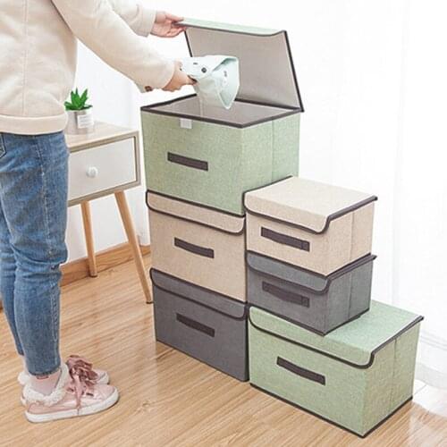 Underwear Underwear Storage Box Folding Cloth Socks Storage Box Dormitory Home Storage Box Clothes Storage Box