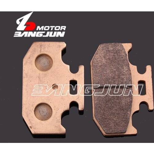 Motorcycle Rear Metal Brake Pads For SUZUKI RMX250 1989-1998 DR350 1990-1999 DR650 1996-1997