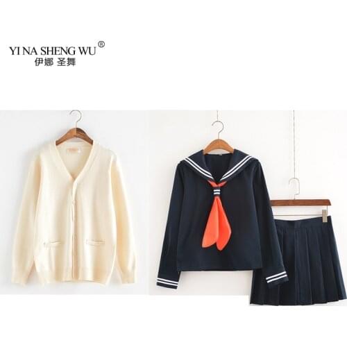 Japanese Korea Anime Jigoku Shojo Women Cosplay Costume Hell Girl Enma Ai Cosplay Costume JK Student School Uniforms Sailor Suit