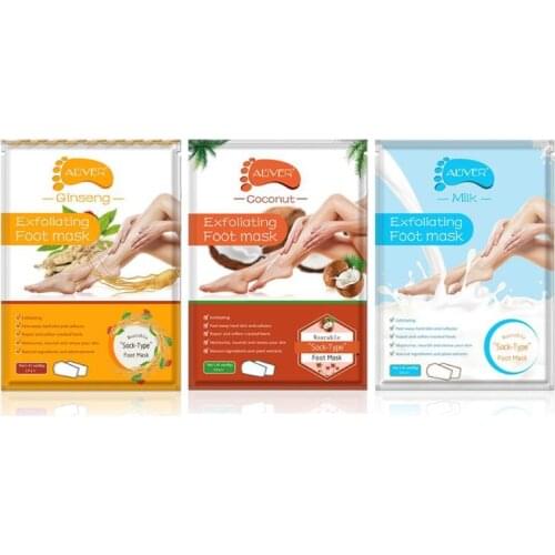 1 Pair Exfoliating Feet Mask Pedicure Cuticles Peel Off Dead Skin Remover