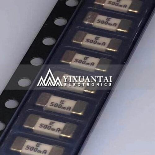 10pcs/lot 100pcs/lot 500pcs/lot Free shipping 100% original 0451.500NRL FUSE BOARD MNT 500MA 125VAC/VDC SMD