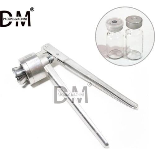 13mm Manual vocational Vial Crimper Stainless Steel Flip Off Caps Hand Sealing Machine
