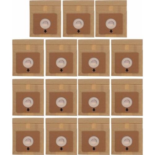 15Pcs Vacuum Cleaner Dust Paper Bags 100*110mm Diameter 50mm Accessories Parts