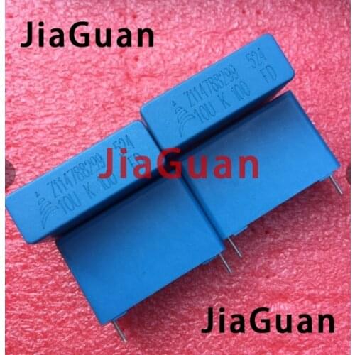 4PCS NEW EPCOS B32524Q1106K 10UF 100V PCM28 106/100V p28mm B32524 10UK100 106 10U 100VDC