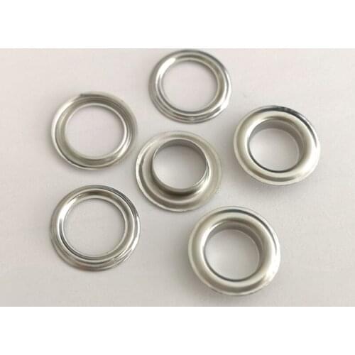 50sets Iron Large Round 20mm Silver/Gold Eyelets With 12mm Hole With Washers Pads For Apparel Belt or Scrapbooking