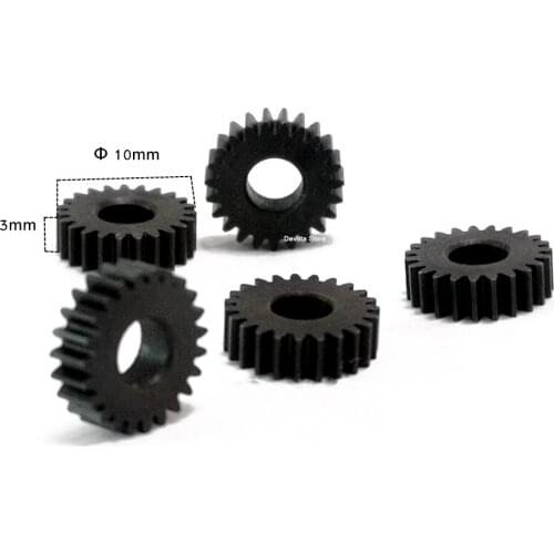 5X 0.4M 23T 4MM Hole DIY Motor output gear transmission gear