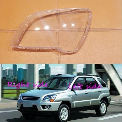 Car Headlamp Lens For Kia Sportage 2007 2008 2009 2010 2011 2012 Car Headlight cover Headlamp Lens Auto Shell Cover