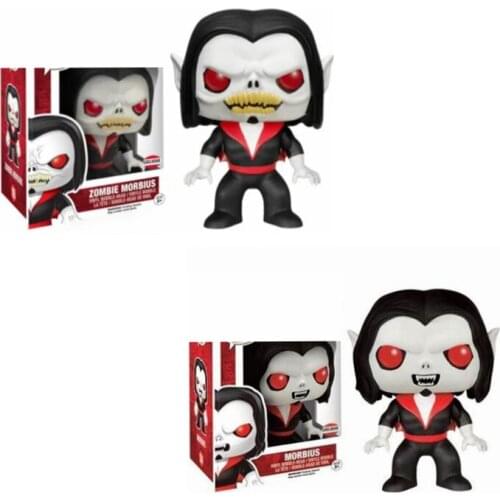 MORBIUS 104# ZOMBIE MORBIUS 105# pvc Action figure toys Living Vampire Collection Model doll Children Birthday Gift