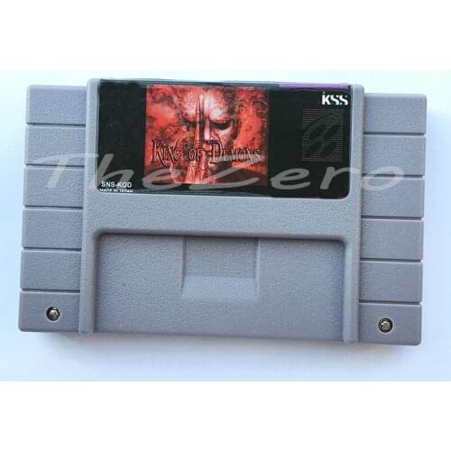 King of Demons Video Game USA Version for 16 bit Super Game Card Cartridge Card for 46pin NTSC Game Player