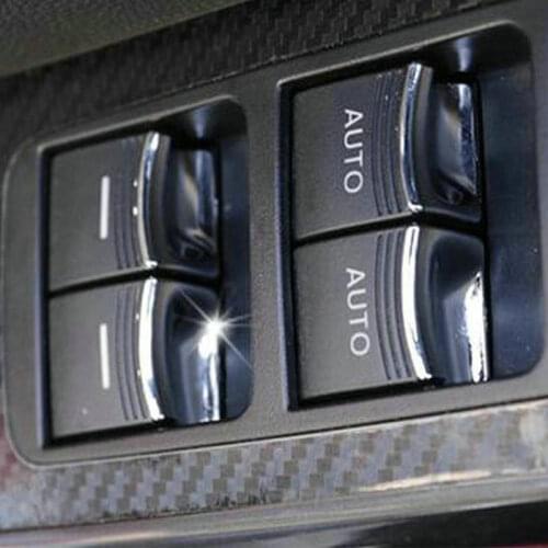 SBTMY ABS 7PCS/SET Car window lift buttons decorate sequins for Kia KX3 car styling