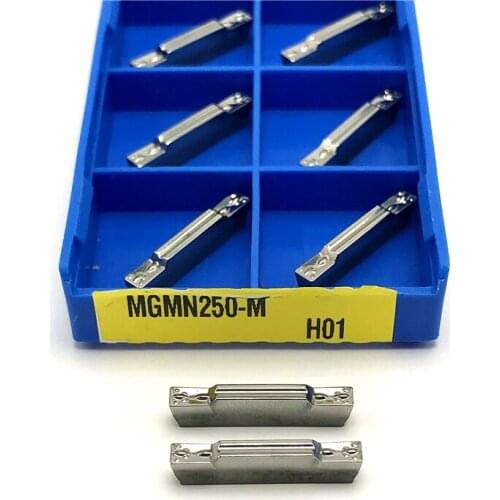 MGMN250-M H01 aluminum grooving tool carbide inserts CNC Cutting tool MGMN 250 For turning tool holder MGEHR metal lathe tools