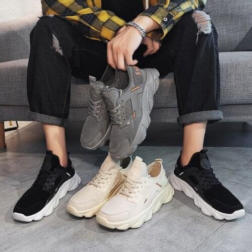 2019 Men Casual Shoes Sneakers Comfortable Jogging casual shoes Outdoor Brand Breathable Walking Shoes O5-28