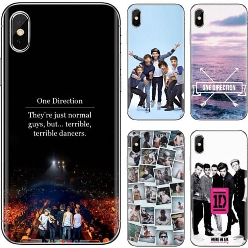 Soft Shell Cover For Xiaomi mi Redmi Note 3 4 4X 5 6 7 8 8t 9 9s 9t 10 pro lite best-design-C-One-Direction-hot