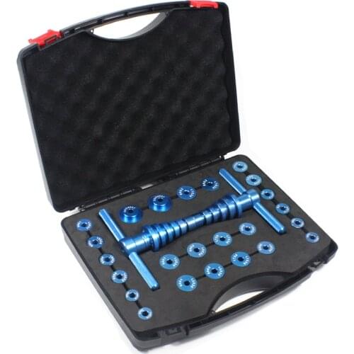 Bike Hub Bearing Install and Remove Tool Kit Bottom Bracket BB Install Remove Tool Set Bearing Removal Press Installation Tool